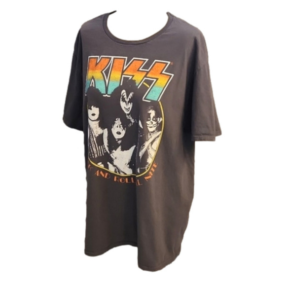 Mens/Unisex KISS dark gray graphic tee size XL. - Picture 7 of 12